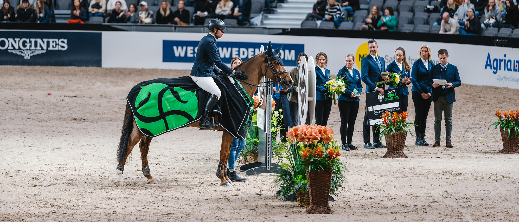 Prisutdelning med Lövsta Future Challenge.